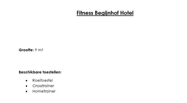Begijnhof Hotel لوفين المظهر الخارجي الصورة